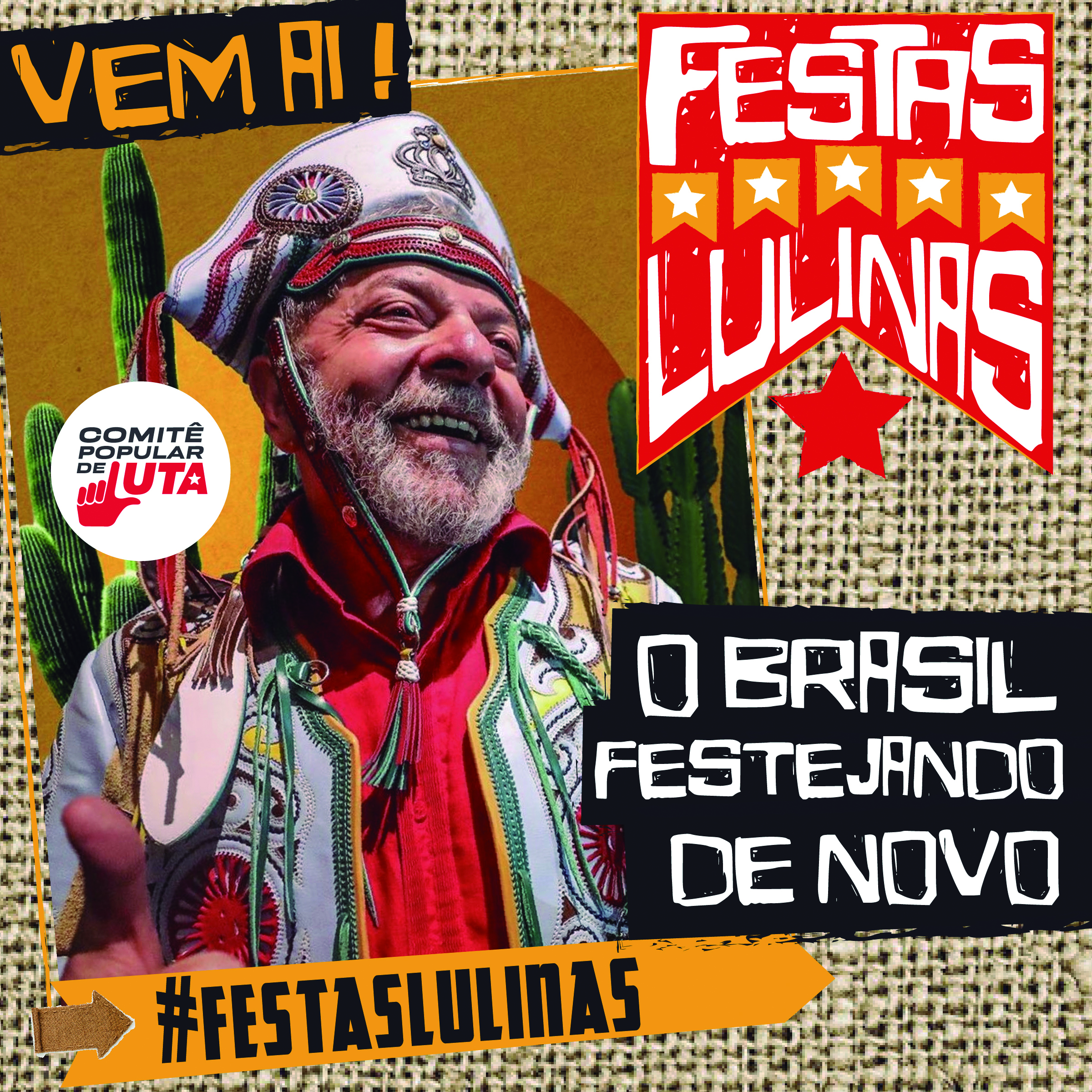 O Brasil festejando de novo